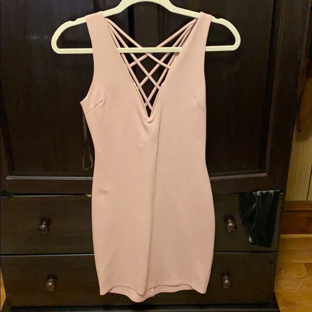 Pink Bodycon Dress